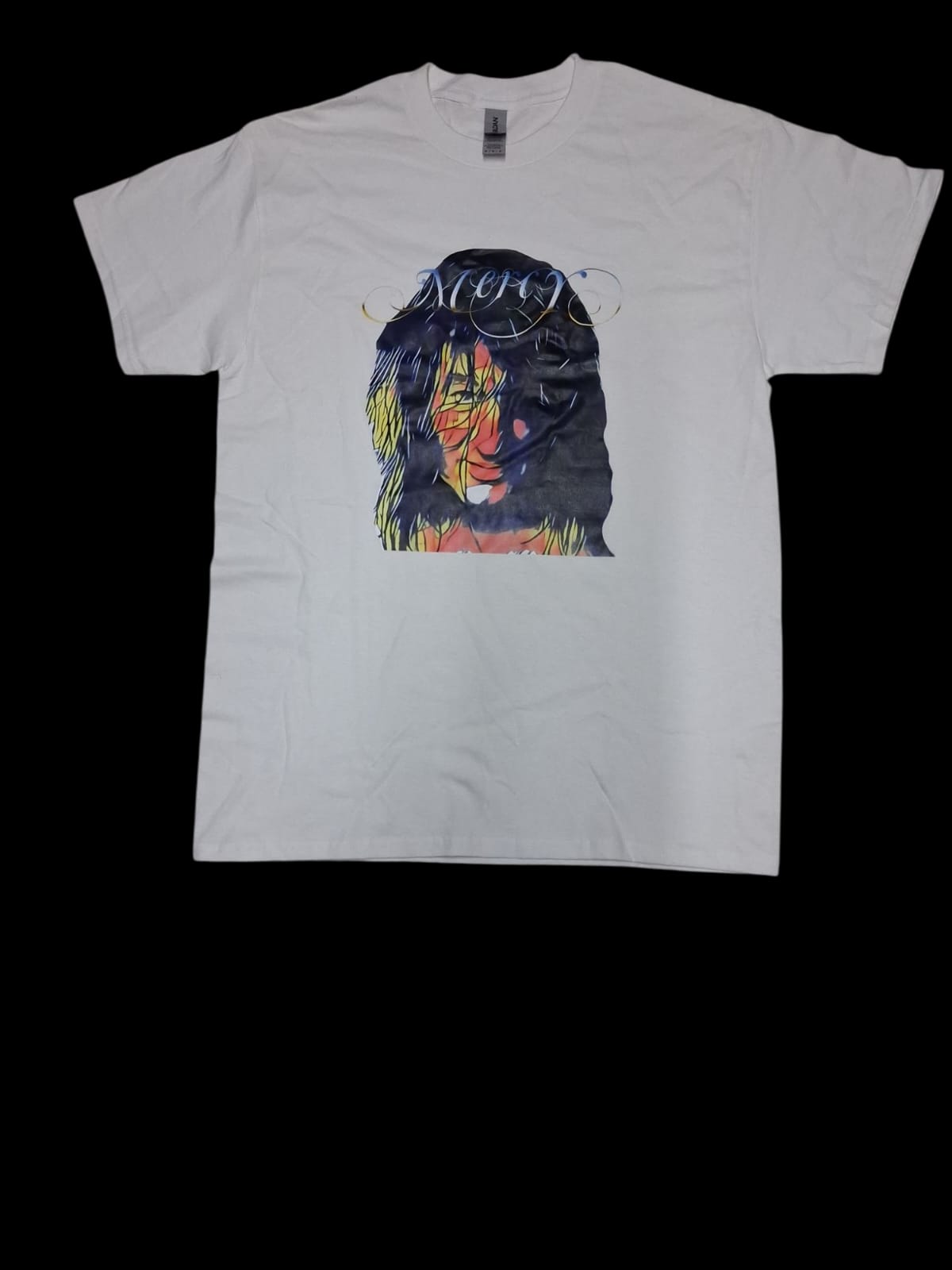 Mercy Lee White Herren T Shirt Weiss Grösse XL / M / XXL / S