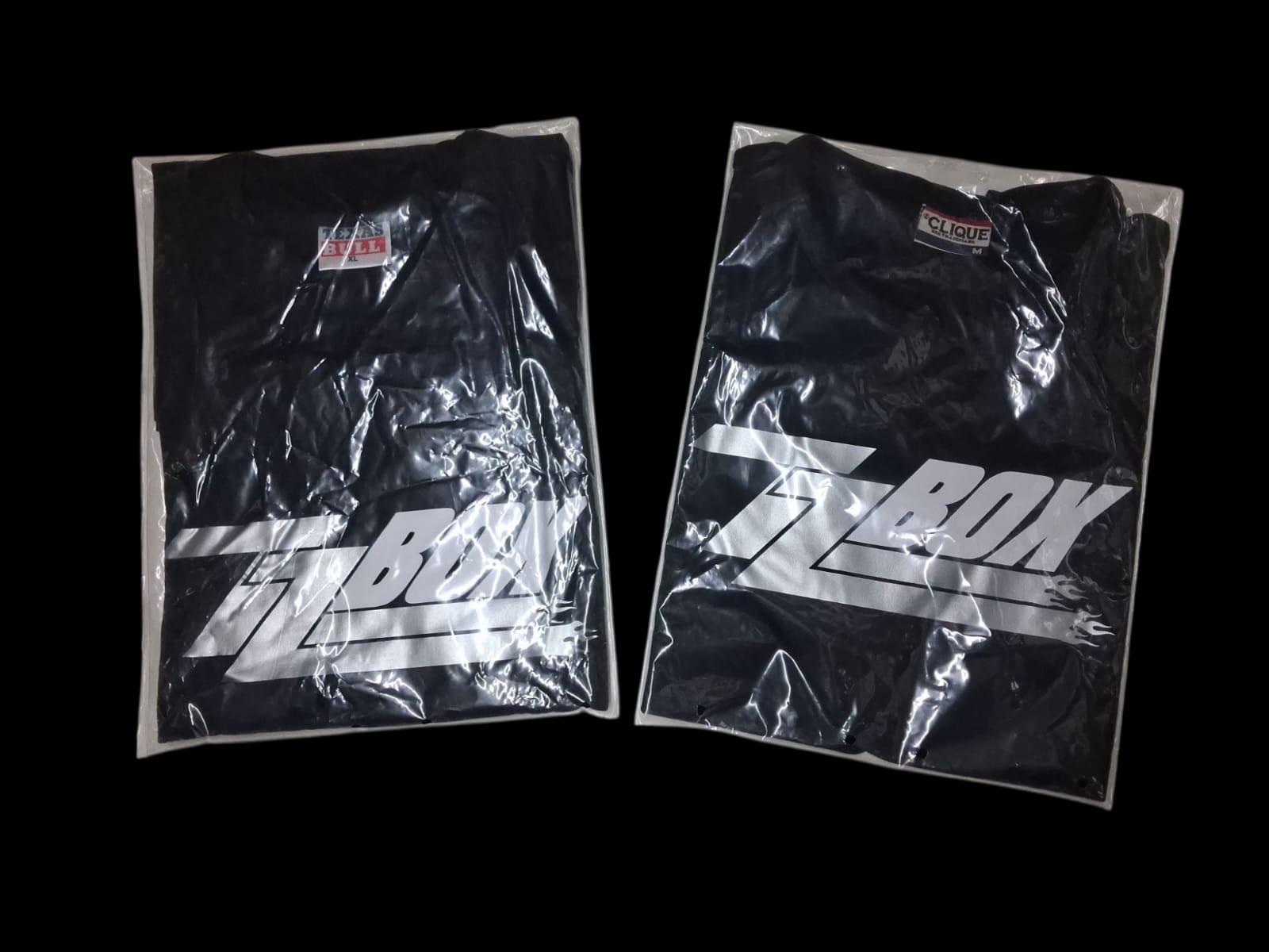 ZZ Box T Shirt Weiss Grösse XL / M / XXL / S