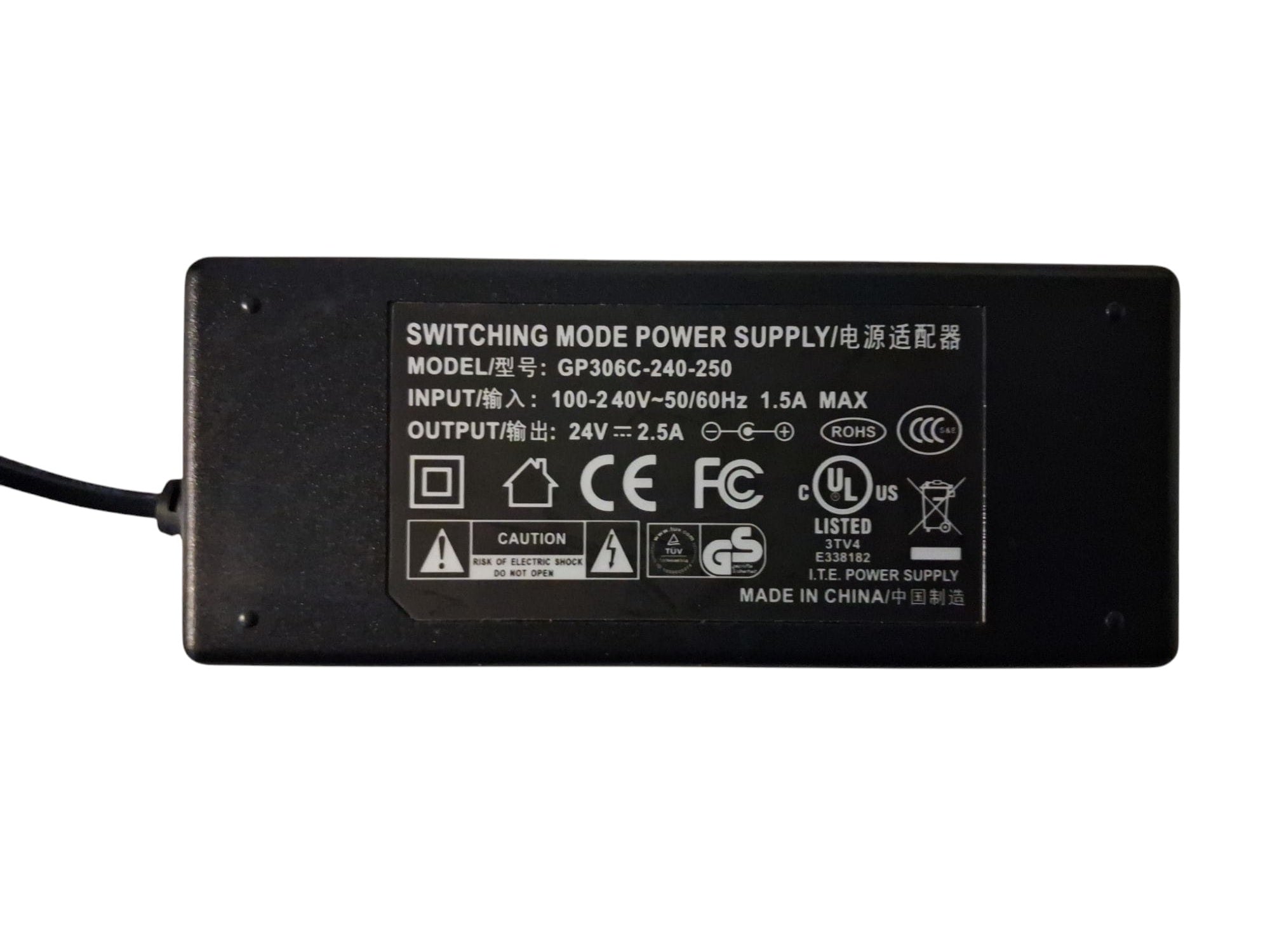 Switching Netzteil GP306C 24V 2.5A (Gebraucht Artikel)