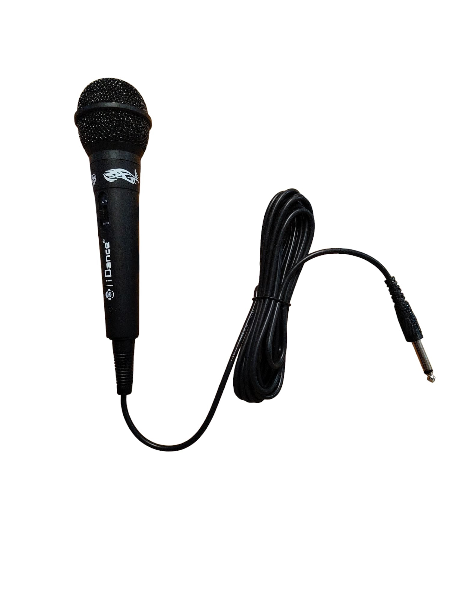 i Dance Mikrofon in Schwarz mit 6.3mm Stecker