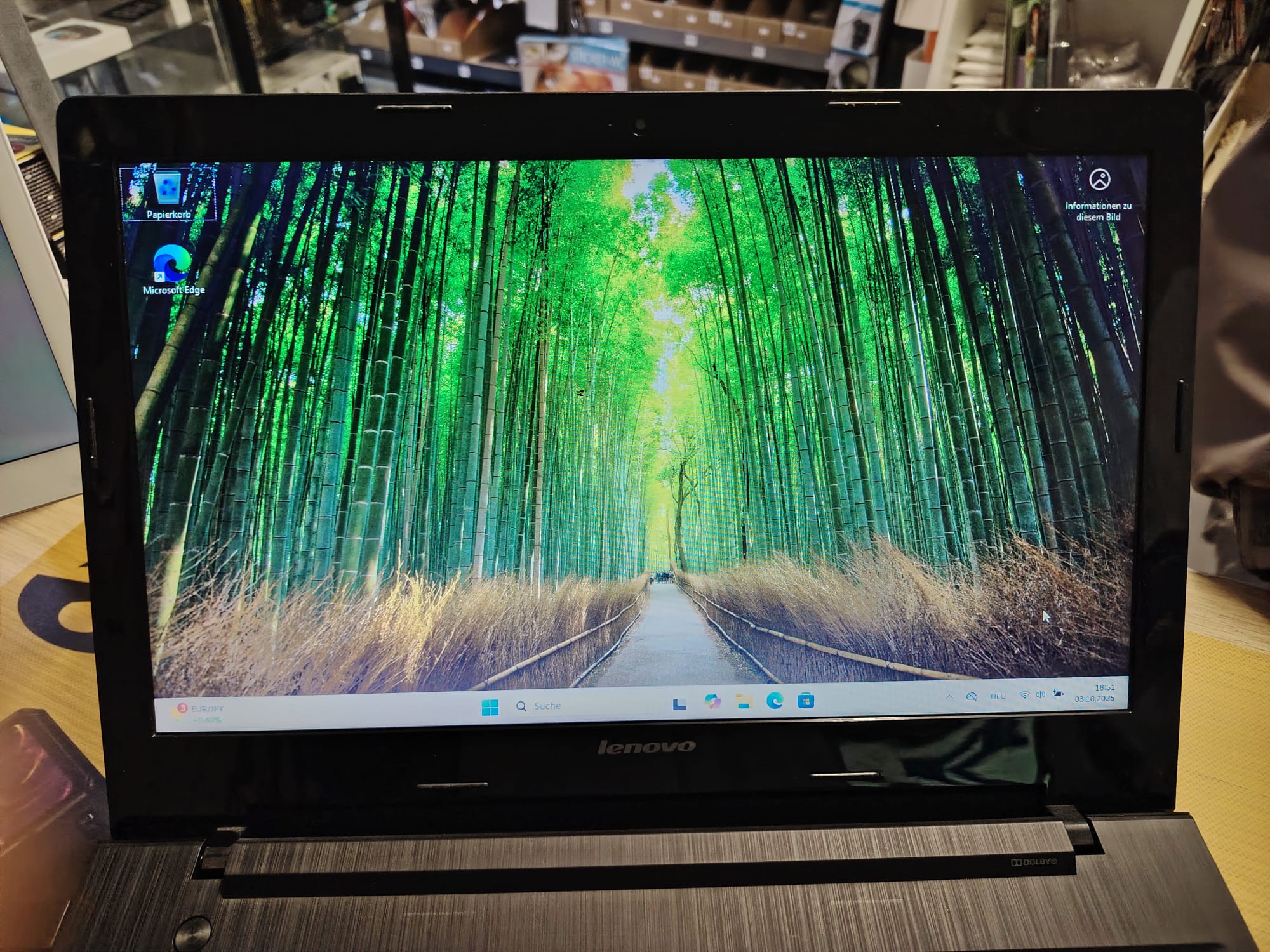 Lenovo G50-70 Notebook Windows 11/i7-4510U 2Ghz/240GB SSD/8GB Ram ( Gebraucht Artikel )