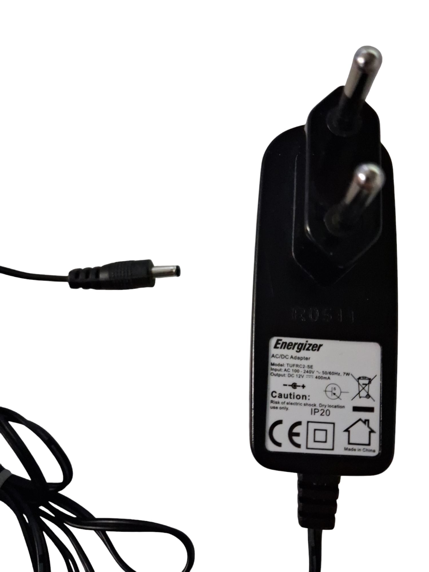 Original Energizer TUFRC2-SE Netzteil 12V 400mA (Gebraucht Artikel)