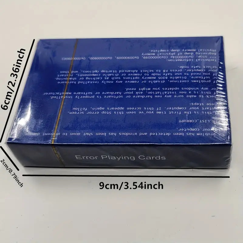 Windows-Fehler-Spielkarten - So Cool