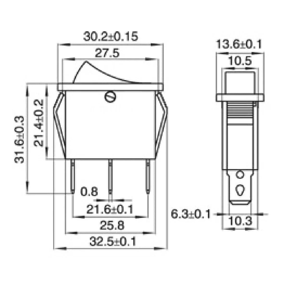 McPower Wippschalter T1323009 – Ansicht 2