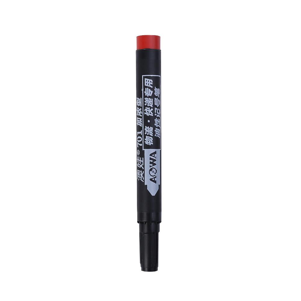Wasserdichter Marker Rot, 2mm Feinspitze - Ideal für Papier-, Metall- & Glasoberflächen