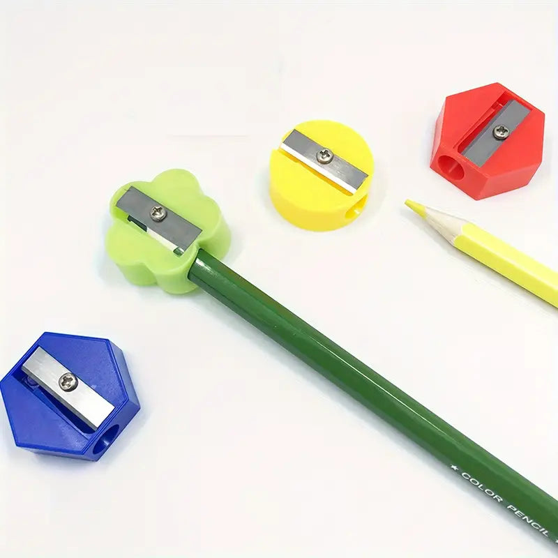 Geometrischer Bunter Bleistiftspitzer