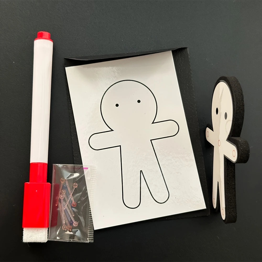 Magischer Trick Spielzeug mit Schneemann-Umschlag