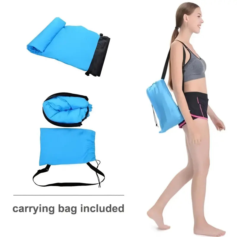 Aufblasbare wasserdichte Liege für den Garten, Schwimmbad, Strand, Camping