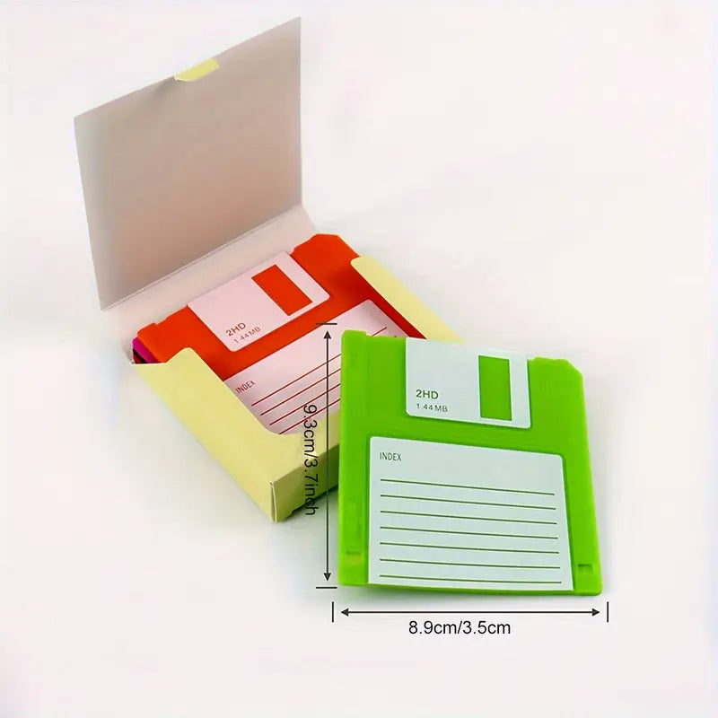 Silikon-Untersetzer-Set im Computer Disketten Design 💾
