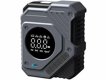 AGT AGT 12-V-Kompressor-Luftpumpe mit LED-Display und LED-Licht, 150 psi Elektroniktrade Switzerland