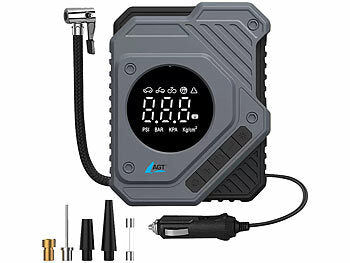 AGT AGT 12-V-Kompressor-Luftpumpe mit LED-Display und LED-Licht, 150 psi Elektroniktrade Switzerland