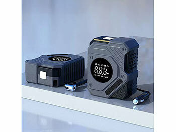 AGT AGT 12-V-Kompressor-Luftpumpe mit LED-Display und LED-Licht, 150 psi Elektroniktrade Switzerland