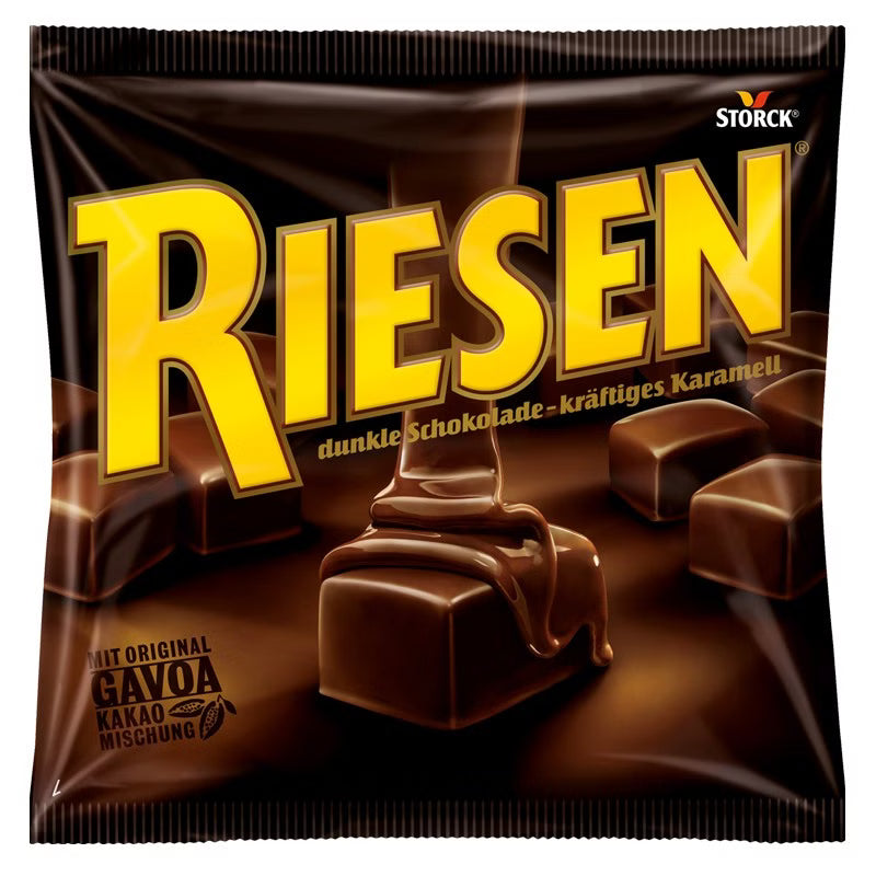 August Storck KG Storck Riesen, Schokoladen-Karamell-Bonbon, 1 Beutel je 105g Elektroniktrade Switzerland