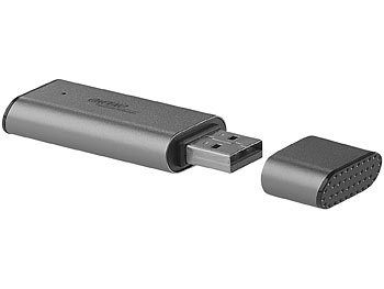 auvisio Digitaler Voice-Recorder, geräuschaktivierte Aufnahme, 30 Std., 8 GB Elektroniktrade Switzerland