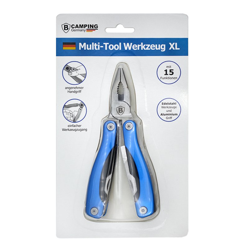 B-Camping Multi Tool Werkzeug 16 cm "XL" Elektroniktrade Switzerland