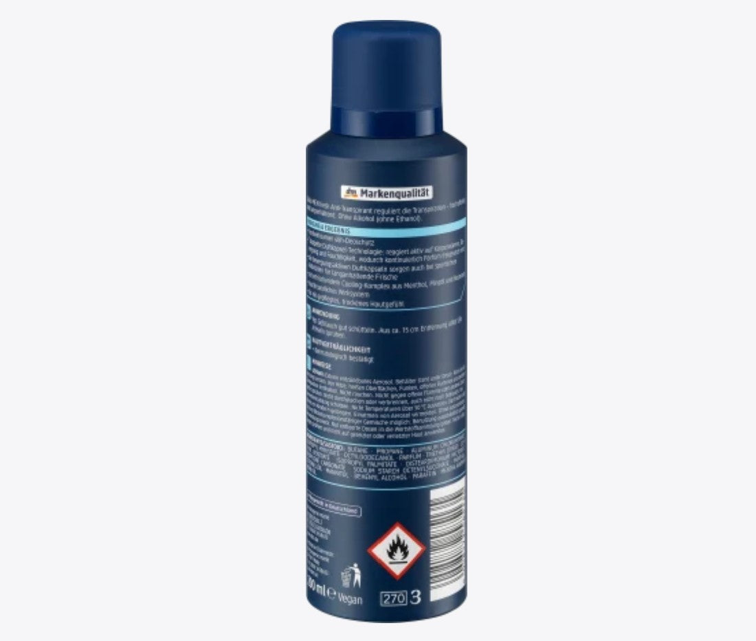Balea MEN Antitranspirant Deospray Fresh, 200 ml Elektroniktrade Switzerland