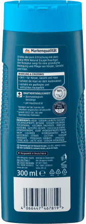 Balea MEN Balea MEN Duschgel Natural Escape, 300 ml elektroniktrade Switzerland