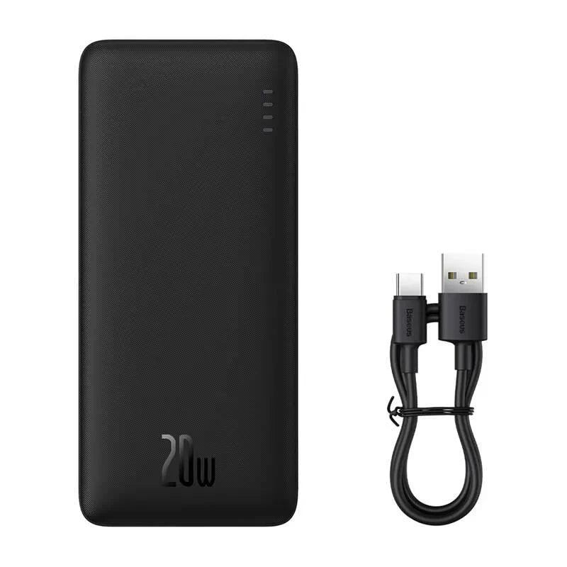 Baseus Baseus Airpow Powerbank, 10.000mAh, USB + USB-C, 20W, schwarz Elektroniktrade Switzerland