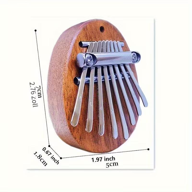 Hochwertige Acht-Tasten Kalimba Fingerklavier für Partys oder Geschenk