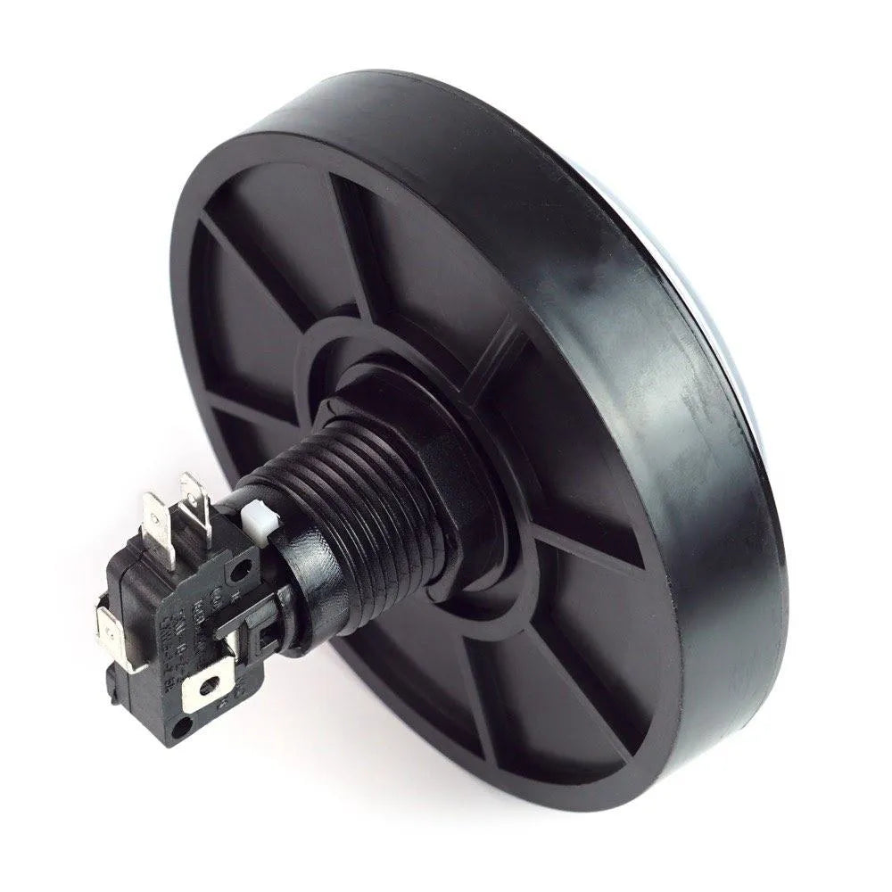 BerryBase Massive Arcade Button, 100mm, beleuchtet (LED 12V DC), weiß elektroniktrade Switzerland