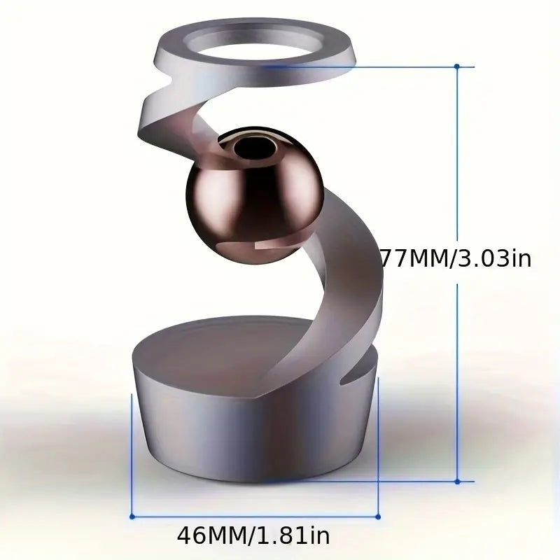 Anti-Gravitations-Gyro-Schreibtischspielzeug, schwebender Metall-Kreisel