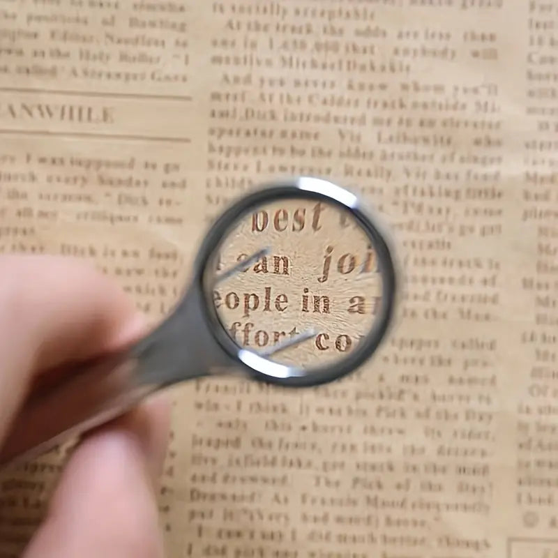 10 Fach Lupe mit Edelstahl-Präzisionspinzette