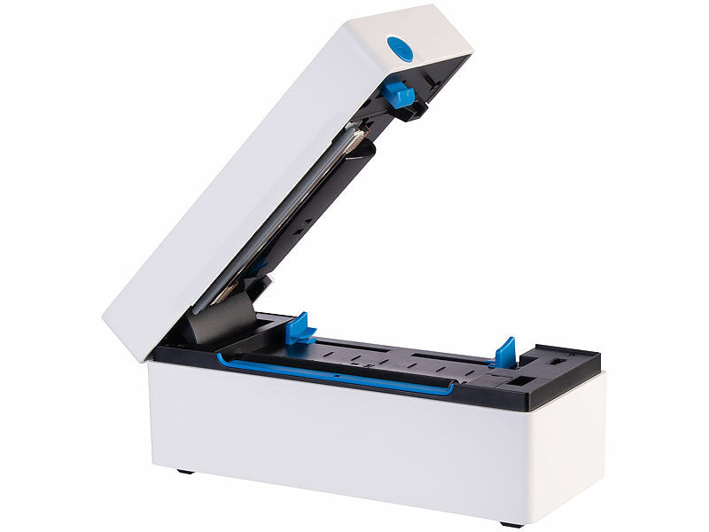 Callstel Versandetiketten-Thermodrucker für 100 x 150 mm, 203 dpi, USB, BT, App (CH-Version) Elektroniktrade Switzerland
