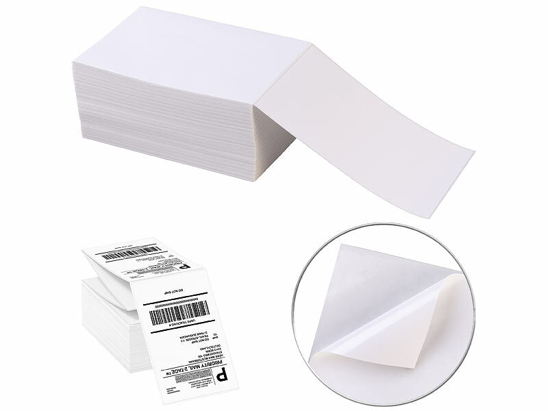 Callstel Versandetiketten-Thermodrucker für 100 x 150 mm, 203 dpi, USB, BT, App (CH-Version) Elektroniktrade Switzerland