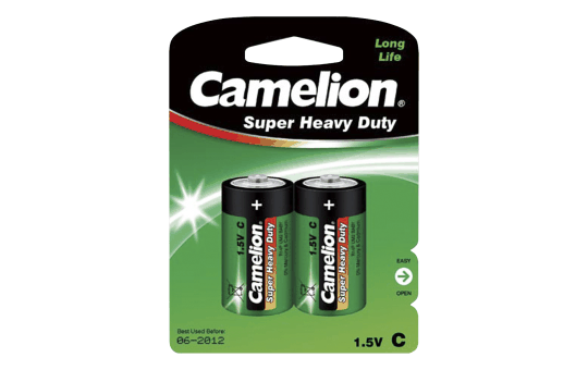 Camelion BABY-BATTERIE CAMELION SUPER HEAVY DUTY 1,5 V, TYP C, 2ER-BLISTER Elektroniktrade Switzerland