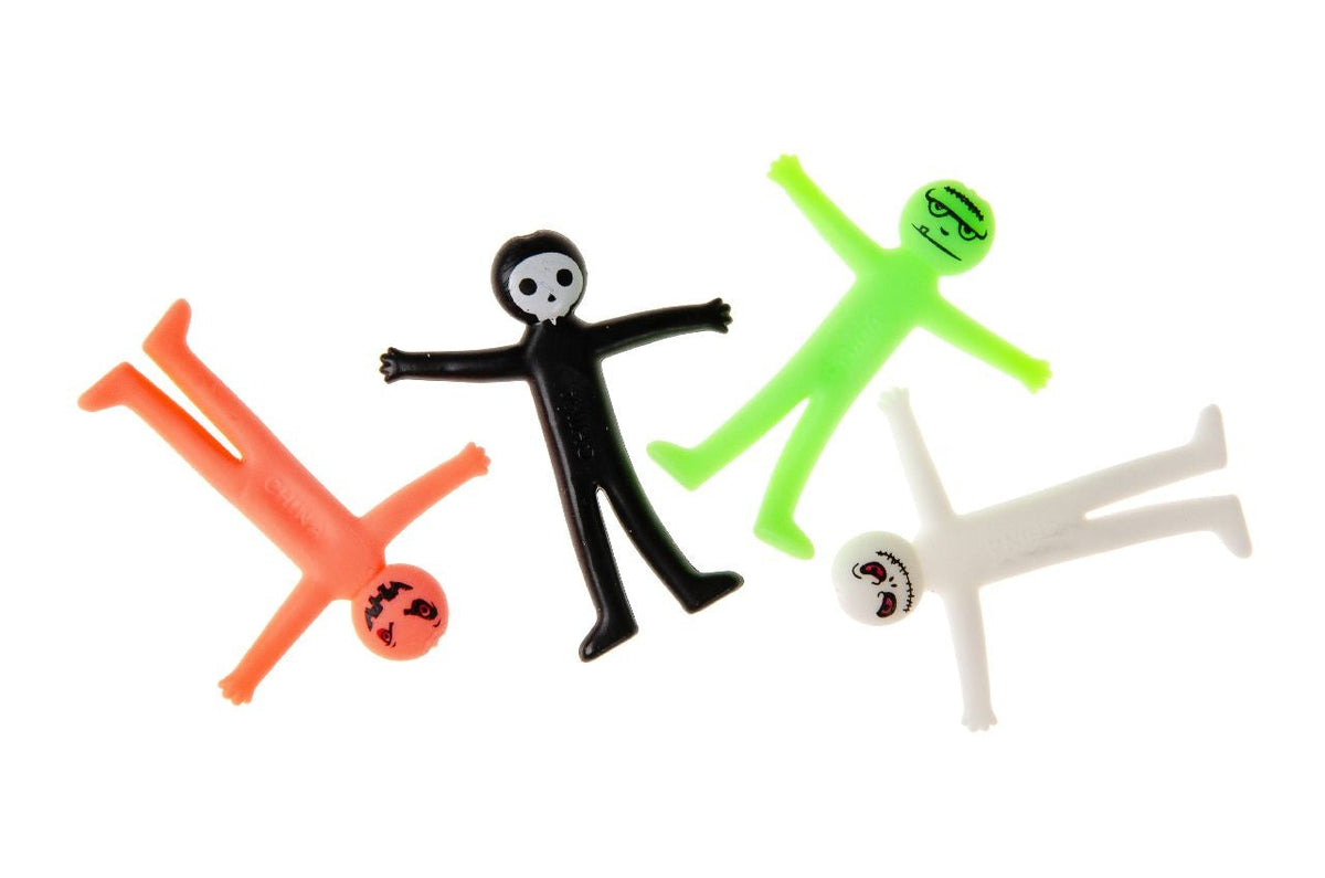 candytoys.ch Halloween-Figur mit lächelndem Gesicht – ca. 5,3 × 4,6 cm - 1 Stück