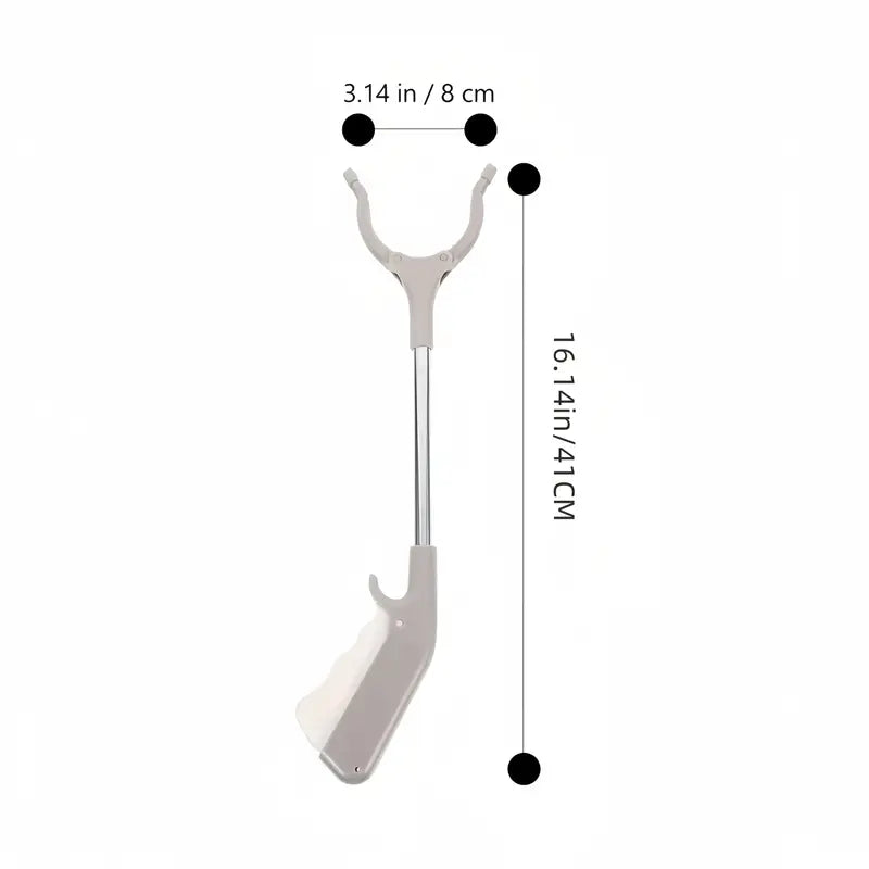 Erweiterbares Greiferwerkzeug aus Edelstahl, langem Griff zum Aufnehmen