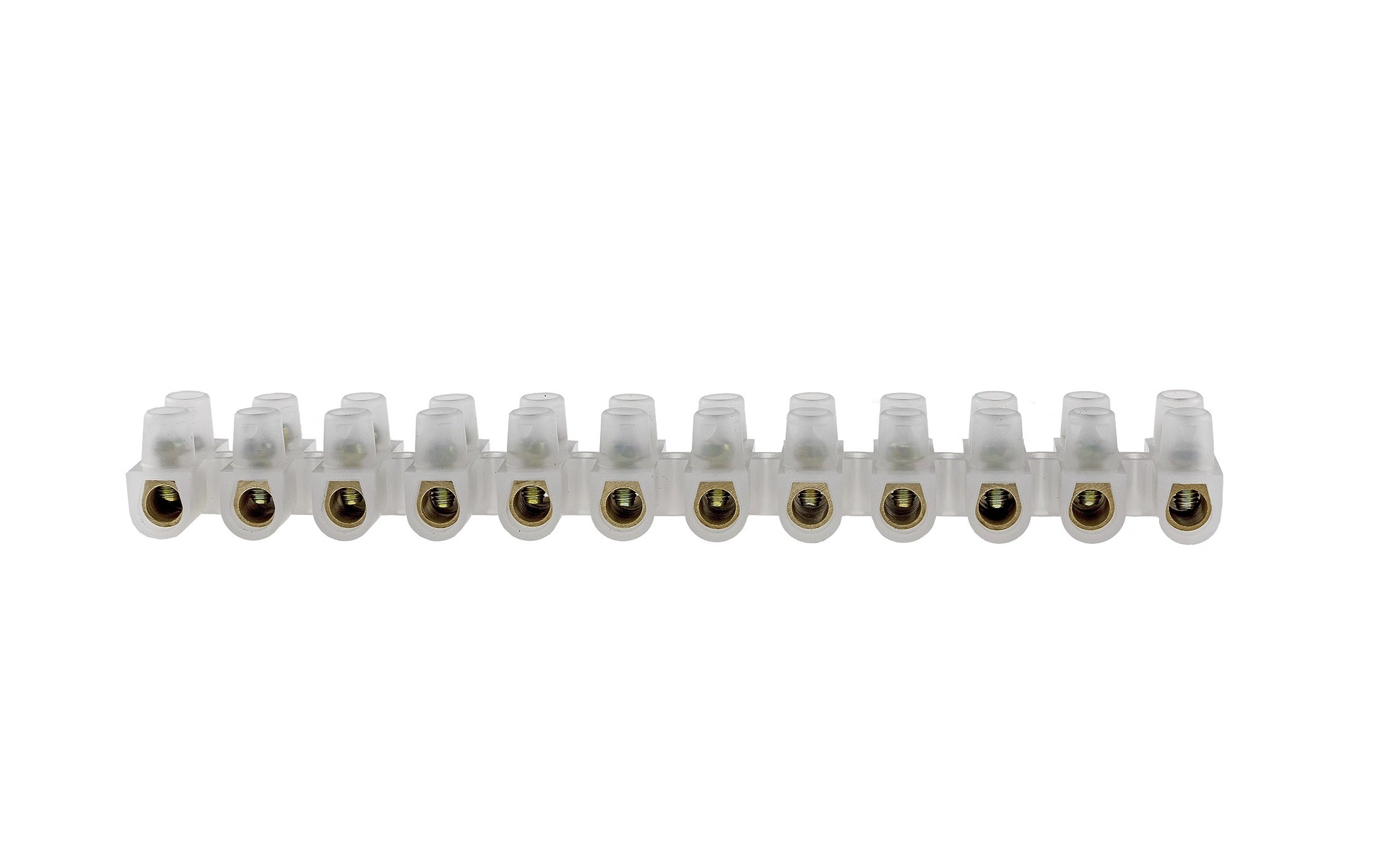 Chilitec Lüsterklemmen für 10-16mm², 12 Klemmen Messingeinsatz, transparent Elektroniktrade Switzerland