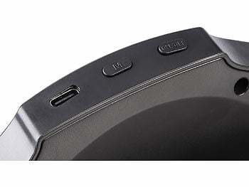 infactory LED-Gesichtsmaske mit Gestensteuerung, 80 Muster, LiPo-Akku, USB-C