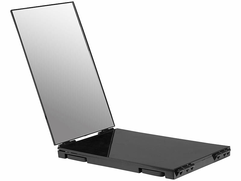 360°-Akku-LED-Tür-Spiegel, Teleskophaken, höhenverstellbar, klappbar