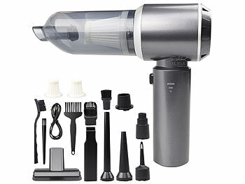 3in1-Akku-Handstaubsauger zum Saugen, Blasen und Vakuumieren erhältlich auf eMall