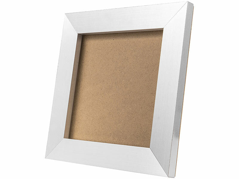 3D-Abform-Set für Baby-Hand- & Fußabdruck mit Holzrahmen, 24 x 24 cm