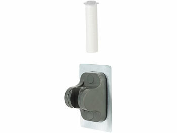 BadeStern Duschkopf: Hochdruck-Massage-Handbrause mit Silikon-Massagebürste, 4 Modi, Filter (Duschkopf Handbrause)