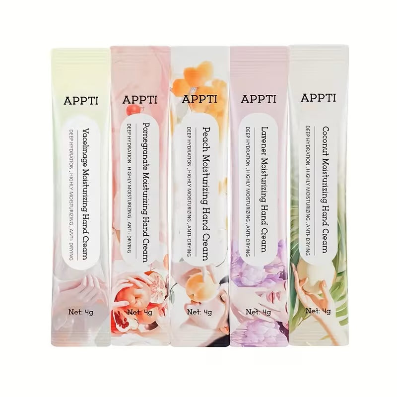 Feuchtigkeitsspendendes Handcreme-Geschenkset 5 Stück ( Mitbringsel )