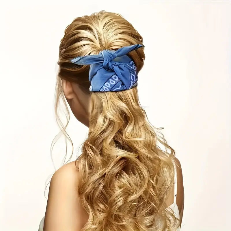 Quadratische Bandanas - Modische Paisley-Prints für Hip Hop, Street Dance und Freizeit