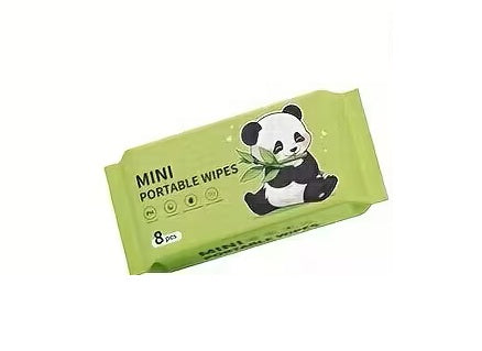 Mini Feuchttücher, alkoholfreie Einwegfeuchtservietten für Damen Herren