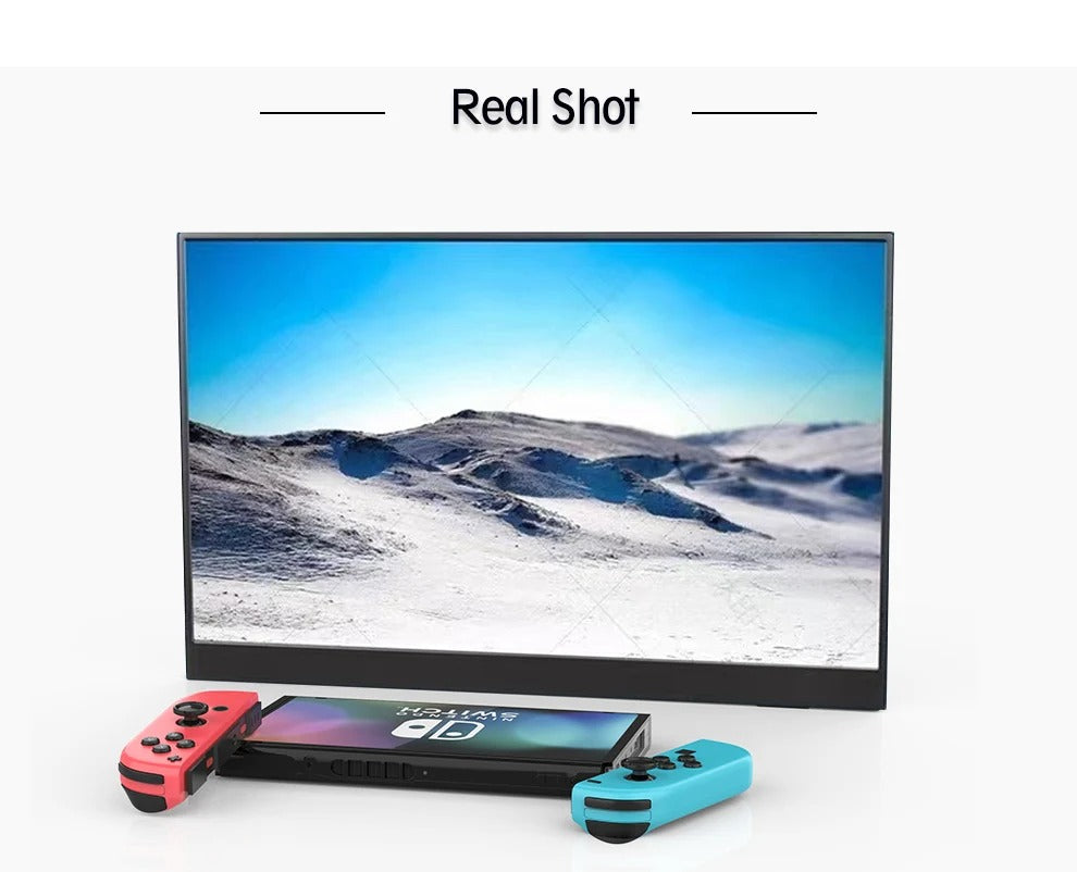 11.6" Zusatz Monitor für Notebooks/ Desktops Computer FHD 1080P IPS LCD USB-C