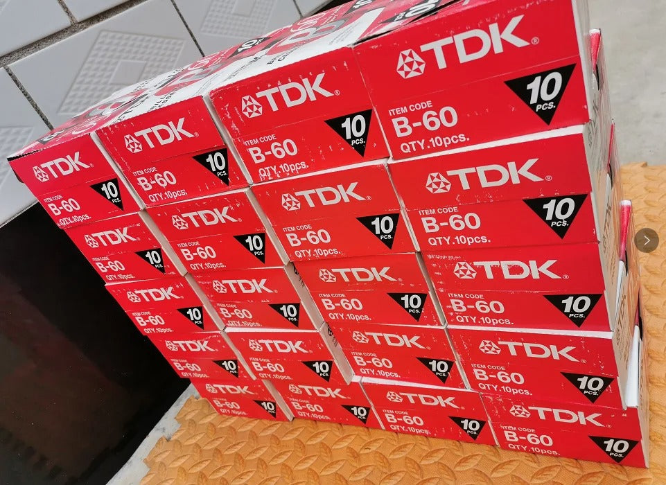 30 x Standard Audio Kassetten Leer Bänder 60minuten