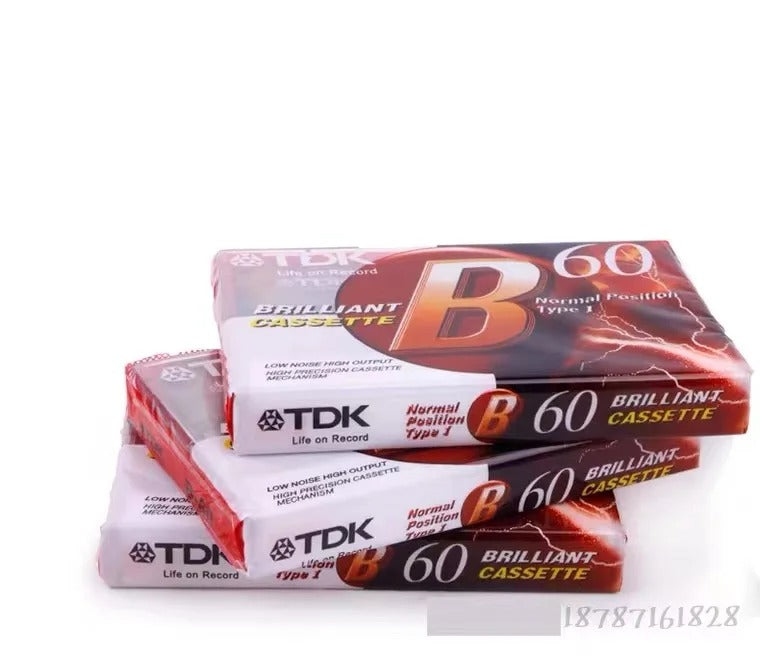 30 x Standard Audio Kassetten Leer Bänder 60minuten