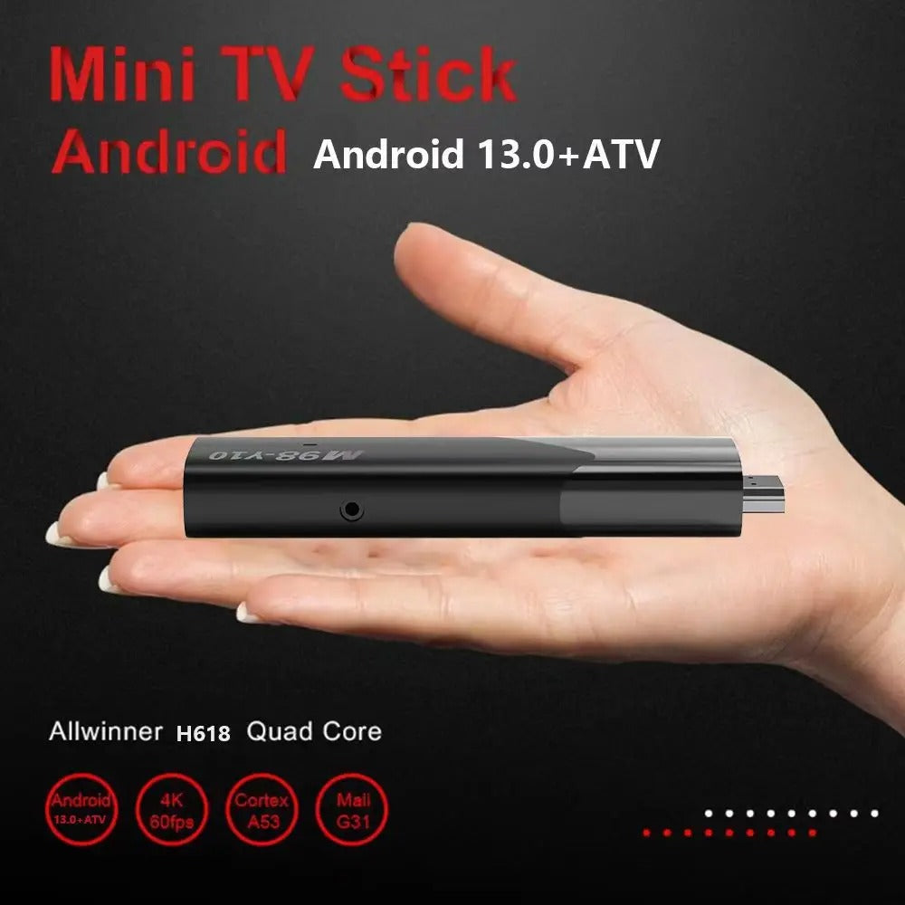 4K Y10 Android TV Stick M98 2GB/16GB