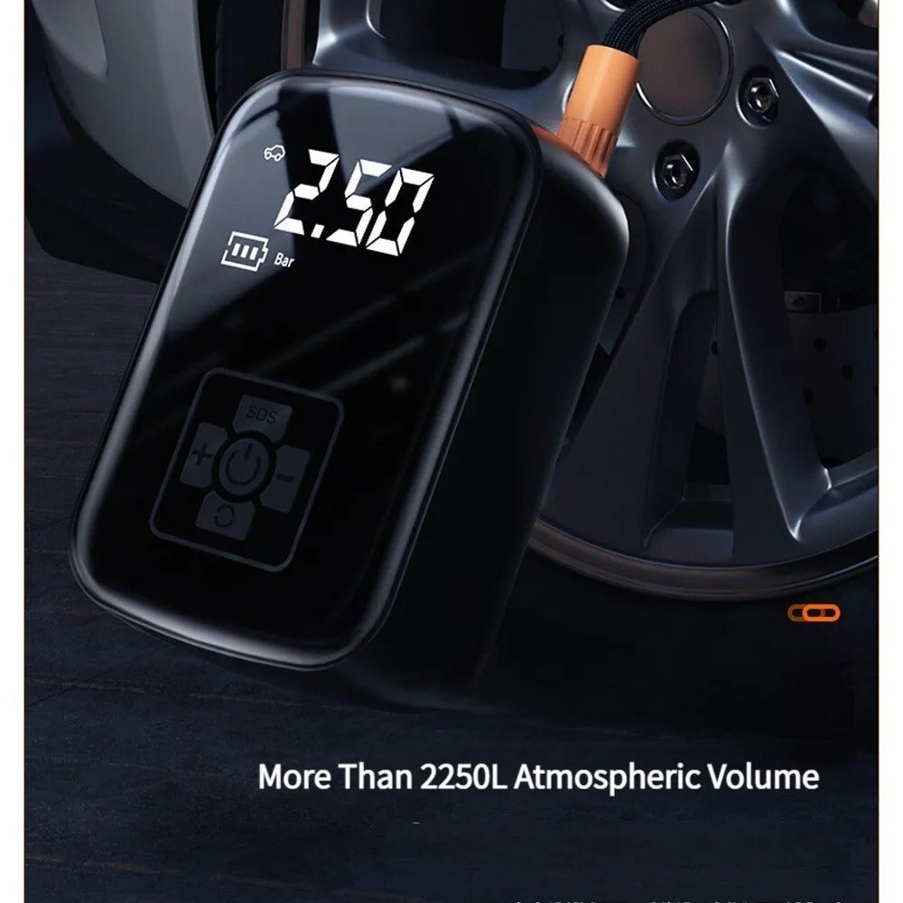 Elektrische Akku Kompressor Pumpe für Fahrräder/Auto/Fußbälle/Motorräder