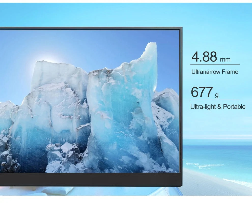 11.6" Zusatz Monitor für Notebooks/ Desktops Computer FHD 1080P IPS LCD USB-C