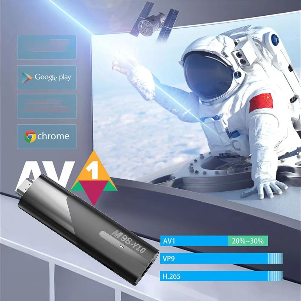 4K Y10 Android TV Stick M98 2GB/16GB