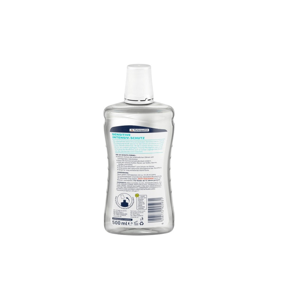 Dontodent Mundspülung sensitive intensiv Schutz, 500 ml elektroniktrade Switzerland