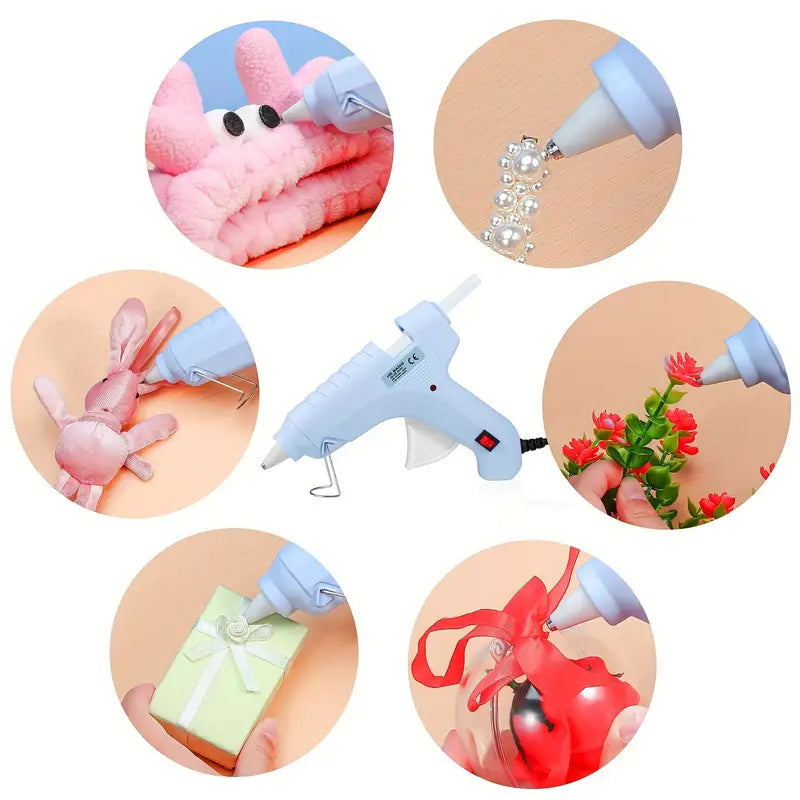 Heißklebepistole 110V/220V 40Watt in Blau