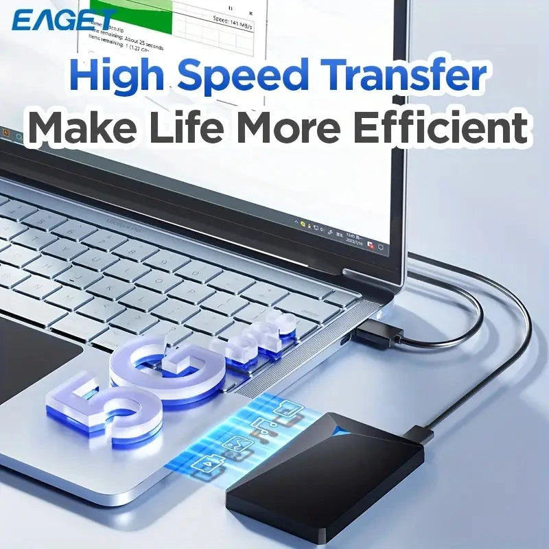 Eaget Eaget G20 Tragbare Festplatte, mobile Festplatte, 2 TB, 1 TB, 500GB, 320GB, 250GB Elektroniktrade Switzerland